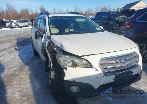2017 Subaru Outback 2.5I Limited из США, поврежденный, VIN 4S4BSANC0H3233944